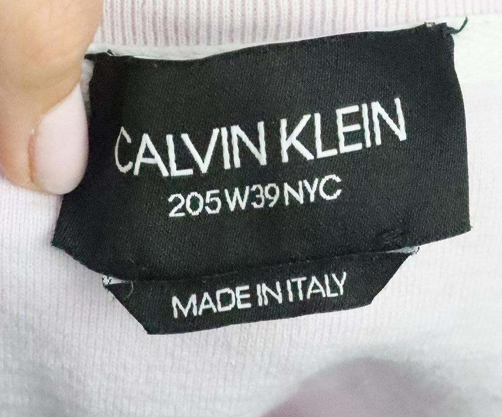 C Klein Lavender & Green Longsleeve Top sz 2 - Michael's Consignment NYC