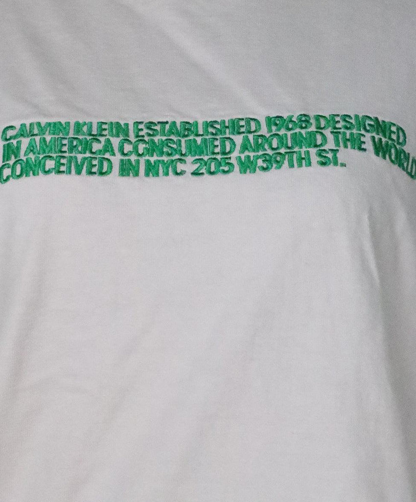 C Klein Lavender & Green Longsleeve Top sz 2 - Michael's Consignment NYC