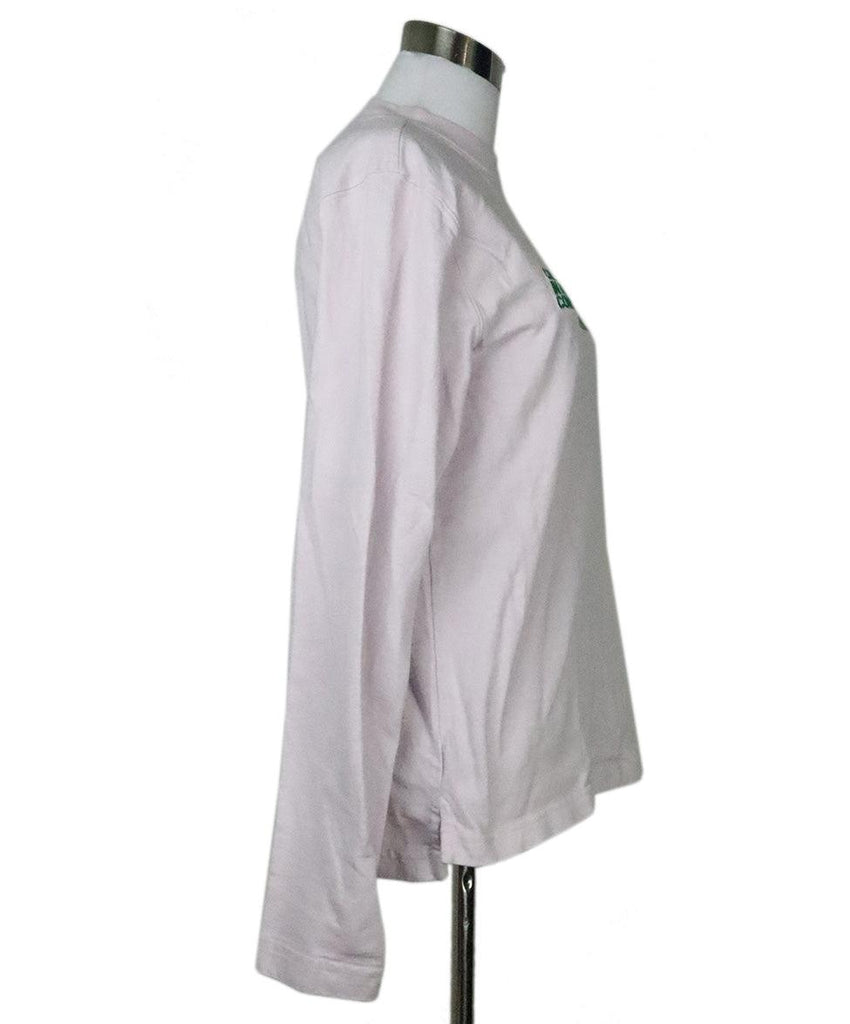 C Klein Lavender & Green Longsleeve Top sz 2 - Michael's Consignment NYC