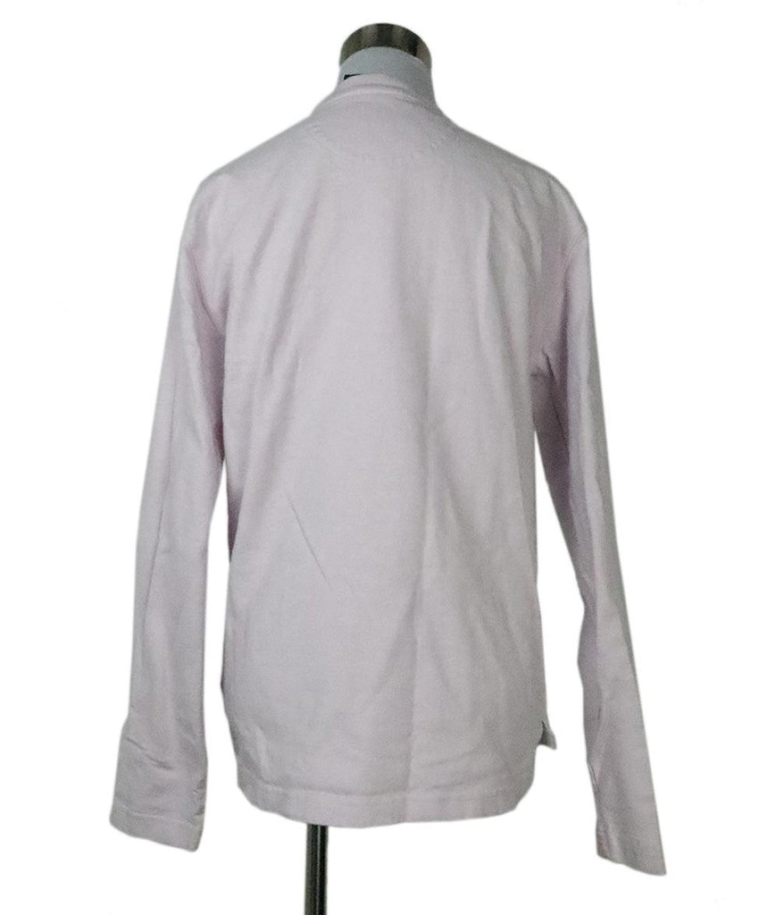 C Klein Lavender & Green Longsleeve Top sz 2 - Michael's Consignment NYC