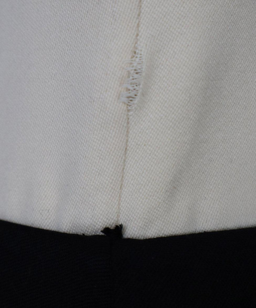 Carolina Herrera Black & Cream Wool Dress sz 4 - Michael's Consignment NYC