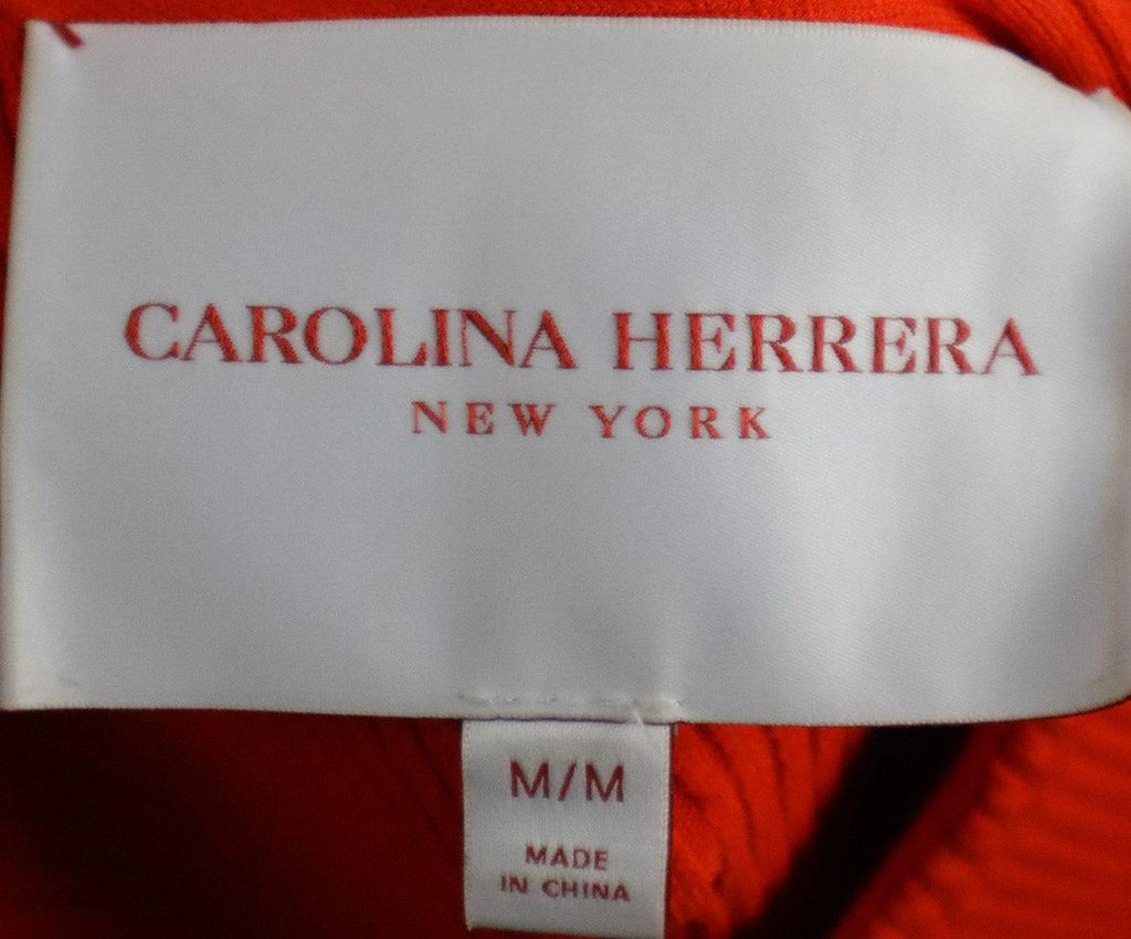 Carolina Herrera Blood Orange Dress sz 8 - Michael's Consignment NYC