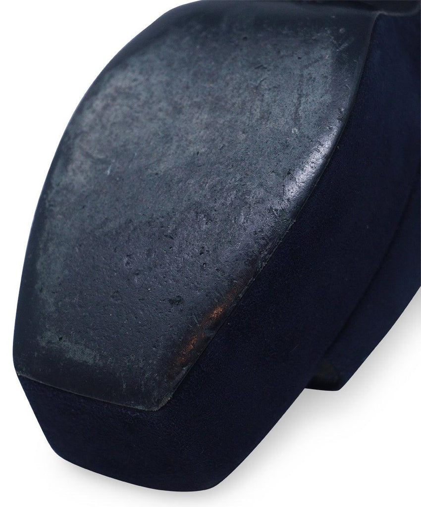 Celine Navy Suede Platform Sandals sz 9 - Michael's Consignment NYC