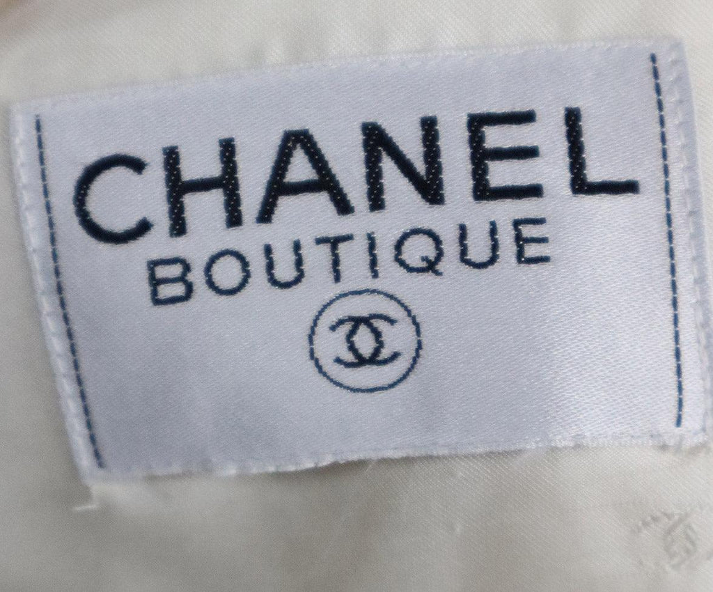 Chanel 1998 Cream & White Tweed Blazer sz 6 - Michael's Consignment NYC