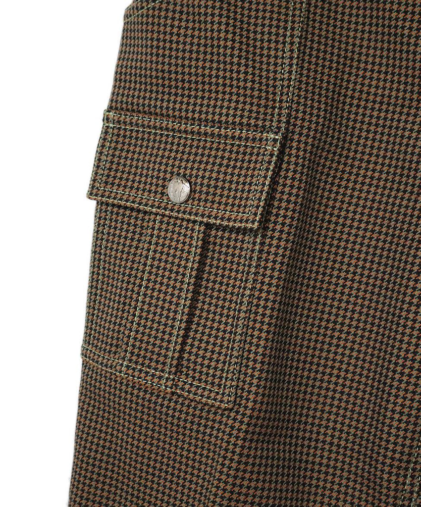 Chloe Green Herringbone Cargo Pants sz 2 - Michael's Consignment NYC