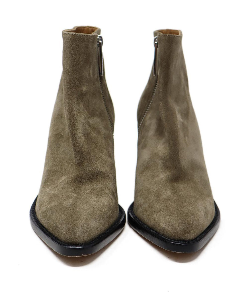 Chloe Taupe Suede Booties sz 8 - Michael's Consignment NYC