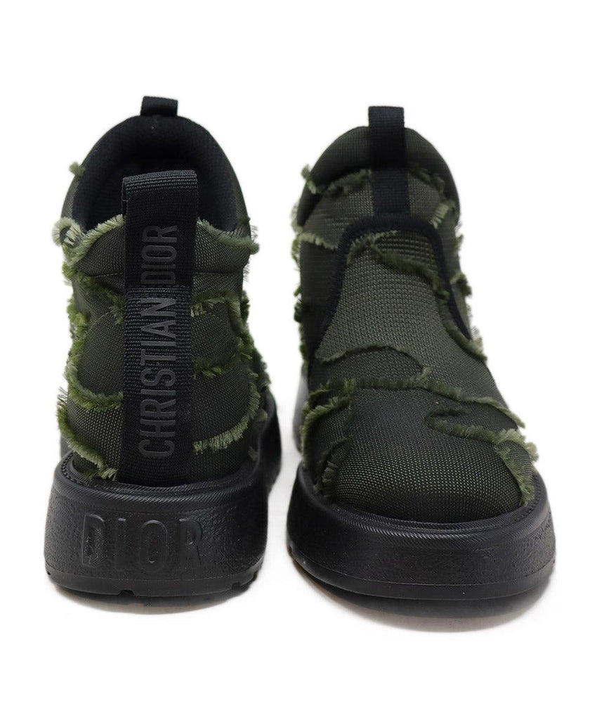 Christian Dior Green Camouflage Booties sz 8 - Michael's Consignment NYC