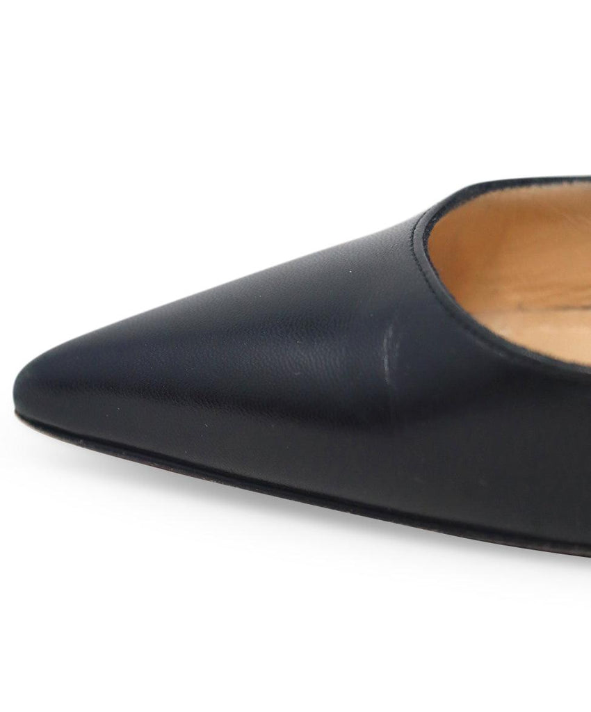 Christian Louboutin Black Leather Heels sz 6 - Michael's Consignment NYC
