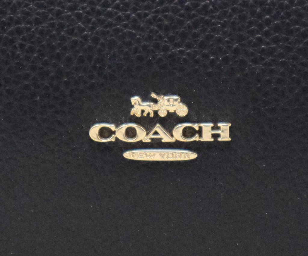 Coach Black Leather Tote - Michael's Consignment NYC