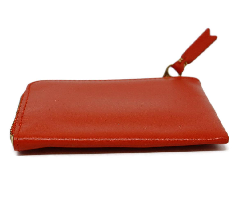 Comme Des Garcons Red Leather Wallet - Michael's Consignment NYC
