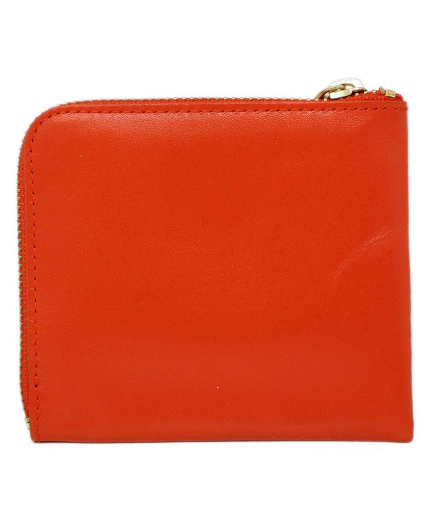 Comme Des Garcons Red Leather Wallet - Michael's Consignment NYC