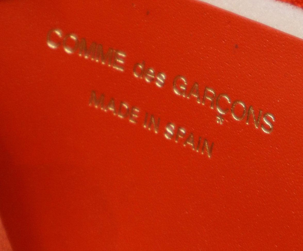 Comme Des Garcons Red Leather Wallet - Michael's Consignment NYC