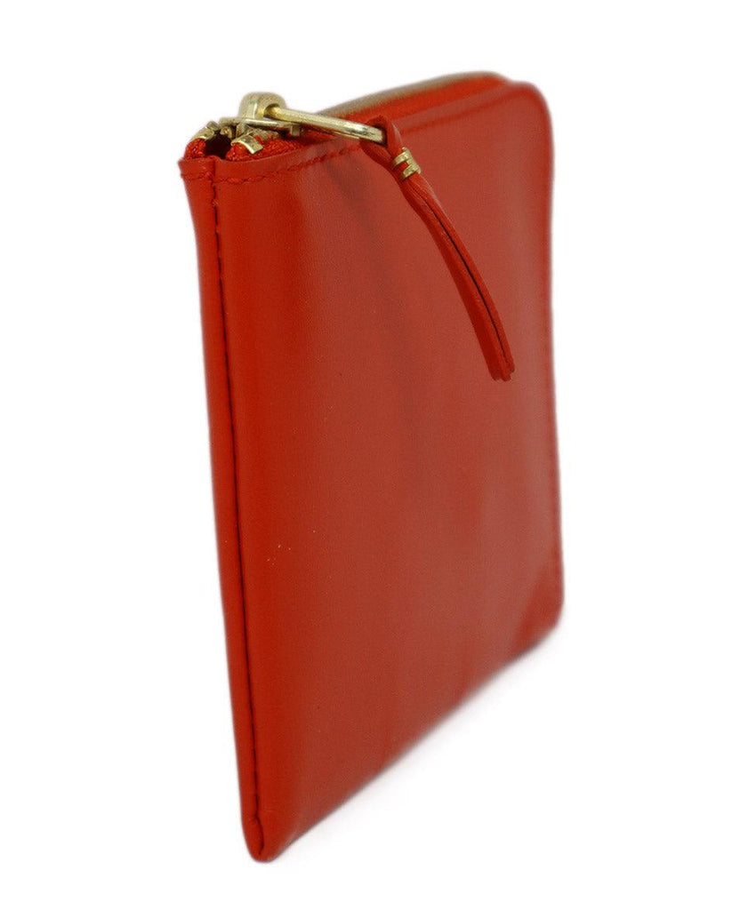 Comme Des Garcons Red Leather Wallet - Michael's Consignment NYC