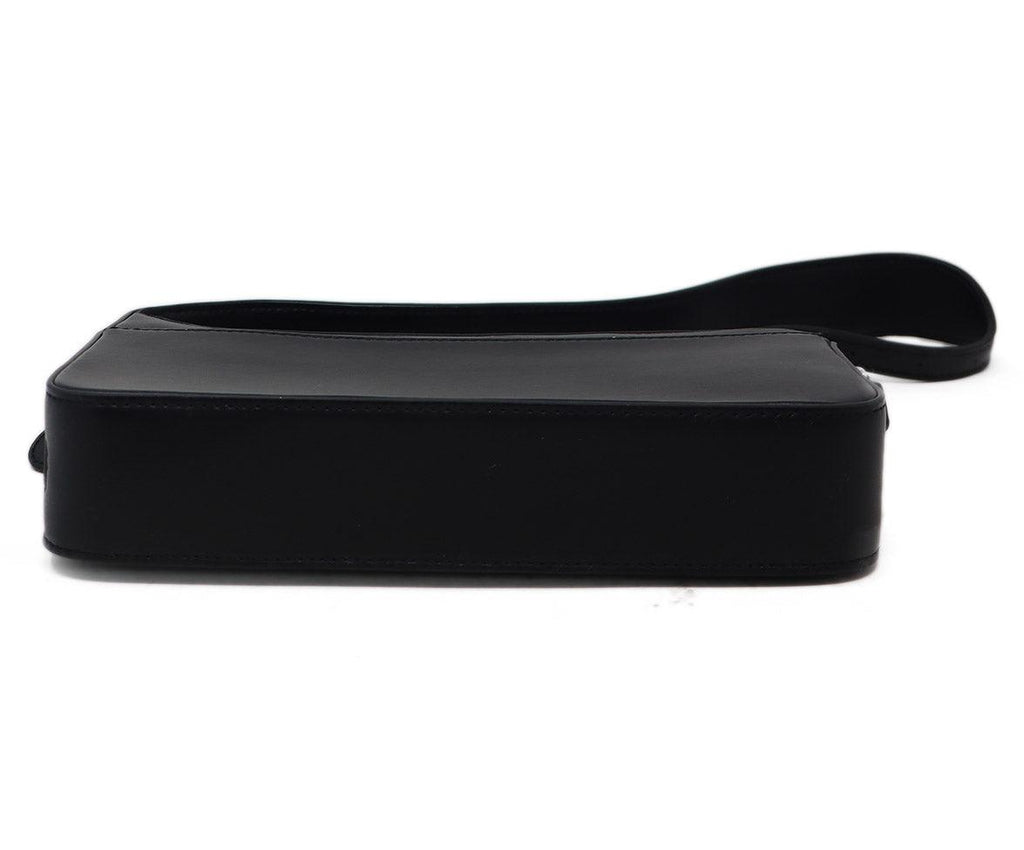 Courreges Black Leather Shoulder Bag - Michael's Consignment NYC