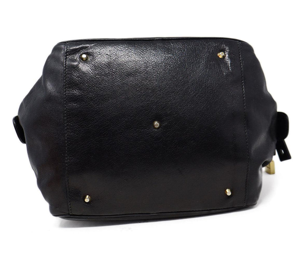 Dolce & Gabbana Black Leather Satchel - Michael's Consignment NYC