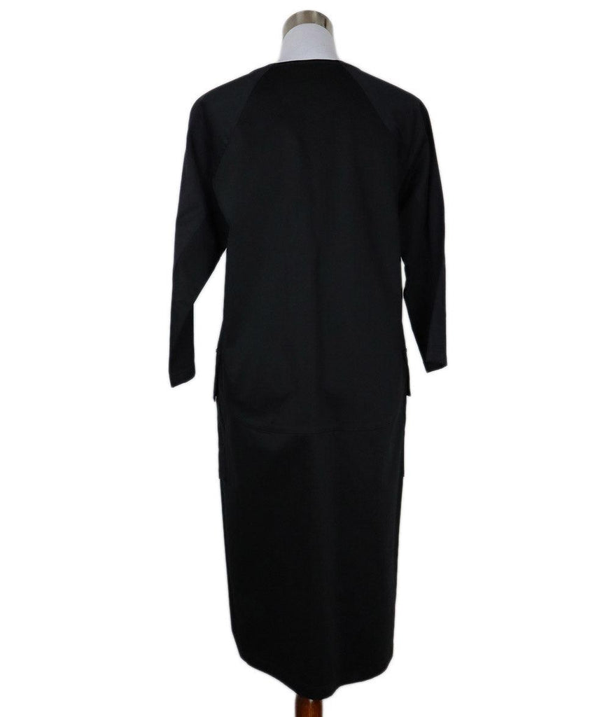 Dries Van Noten Black Cotton Dress sz 6 - Michael's Consignment NYC
