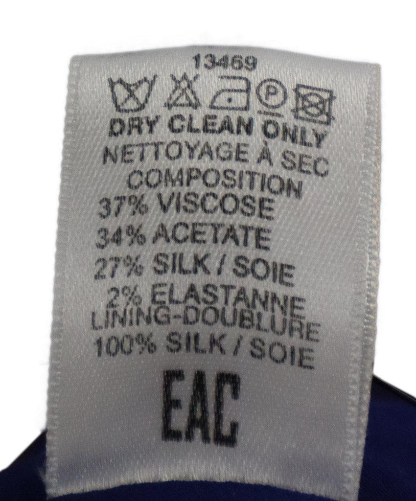 Ellie Saab Royal Blue Silk Dress sz 6 - Michael's Consignment NYC