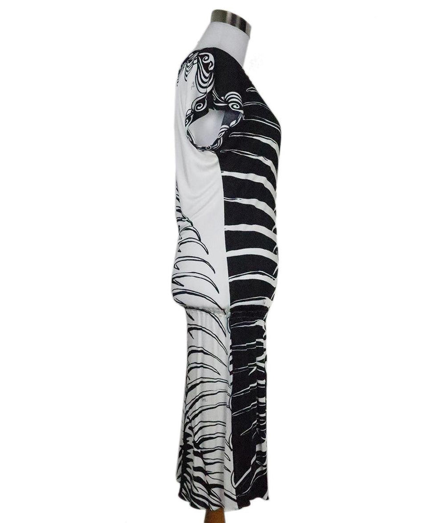 Emilio Pucci B&W Print Dress sz 2 - Michael's Consignment NYC