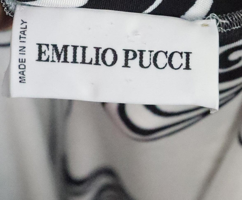 Emilio Pucci B&W Print Dress sz 2 - Michael's Consignment NYC