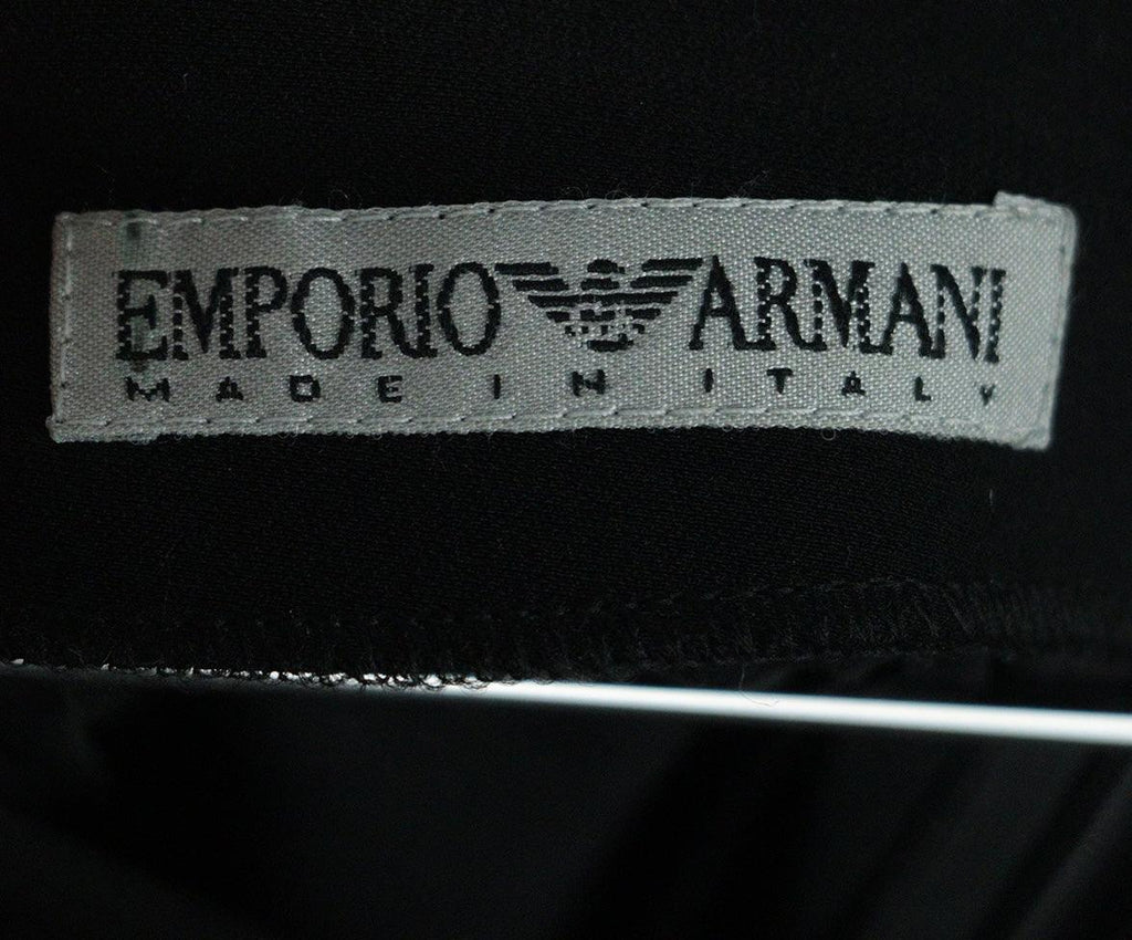 Emporio Armani Black Sequin Pants sz 4 - Michael's Consignment NYC