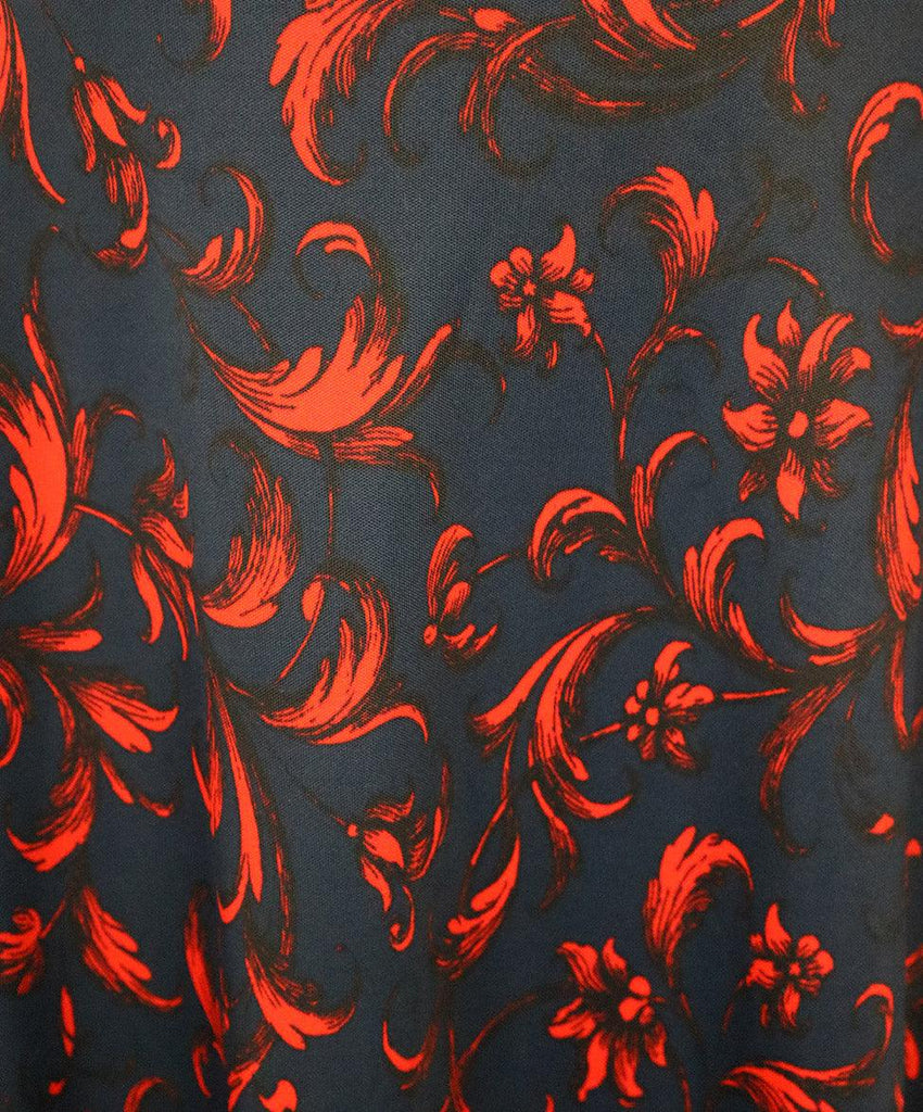 Erdem Blue & Red Print Skirt sz 8 - Michael's Consignment NYC