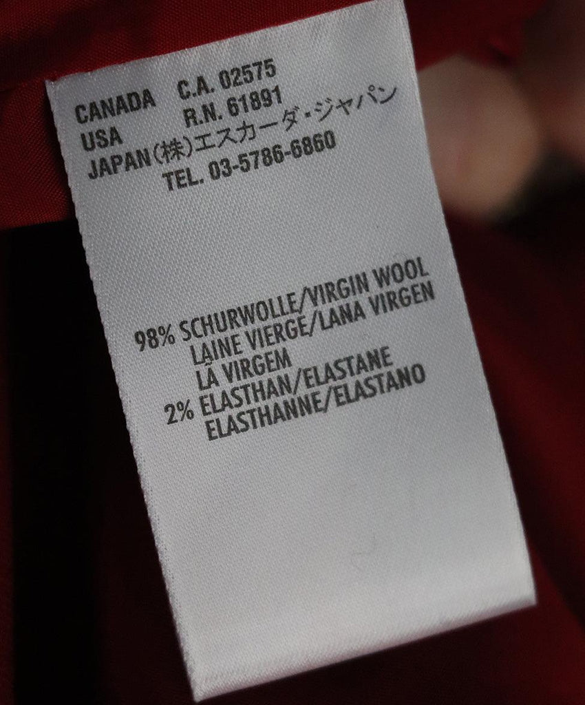 Escada Red Wool Jacket sz 2 - Michael's Consignment NYC