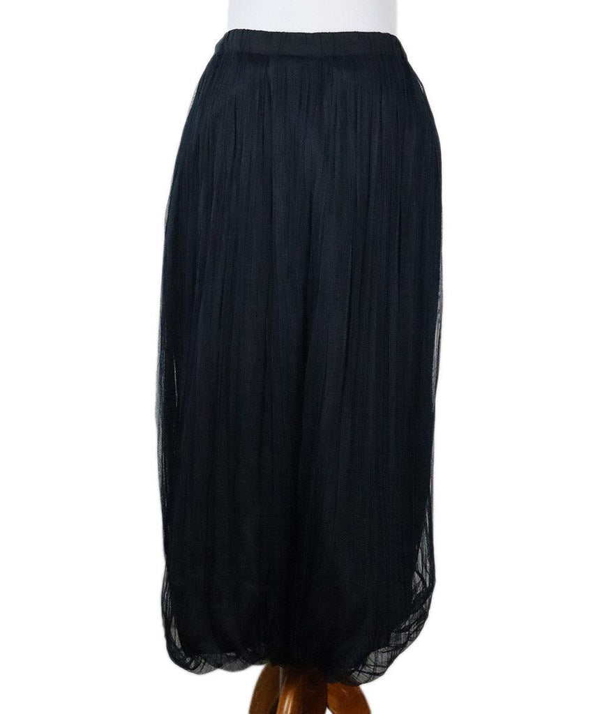 Fabiana Filippi Blue Tulle Skirt sz 12 - Michael's Consignment NYC