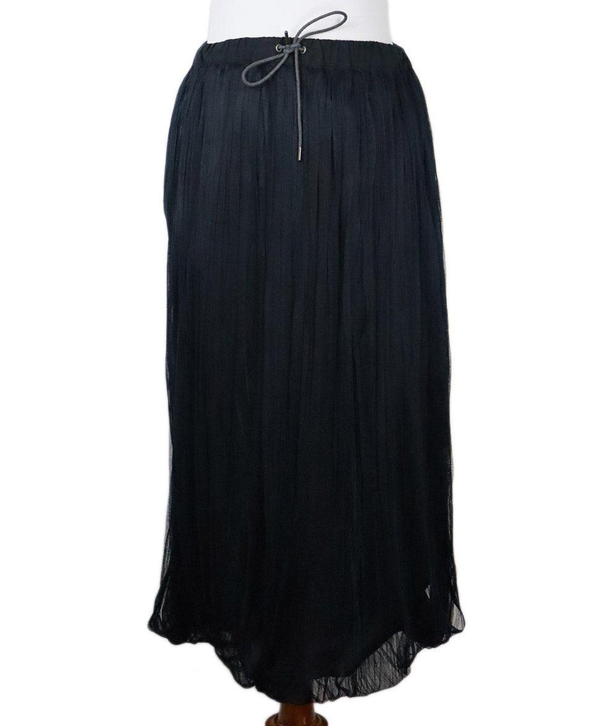 Fabiana Filippi Blue Tulle Skirt sz 12 - Michael's Consignment NYC
