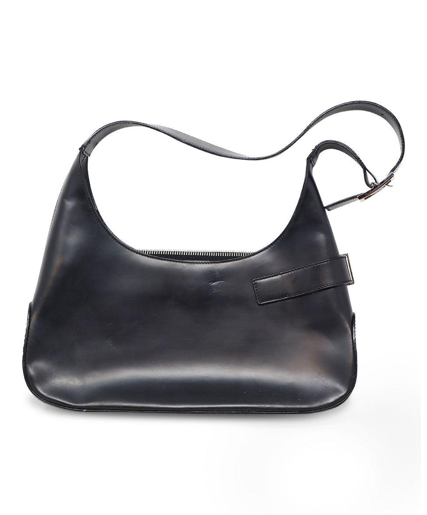 Ferragamo Black Leather Hobo Bag - Michael's Consignment NYC