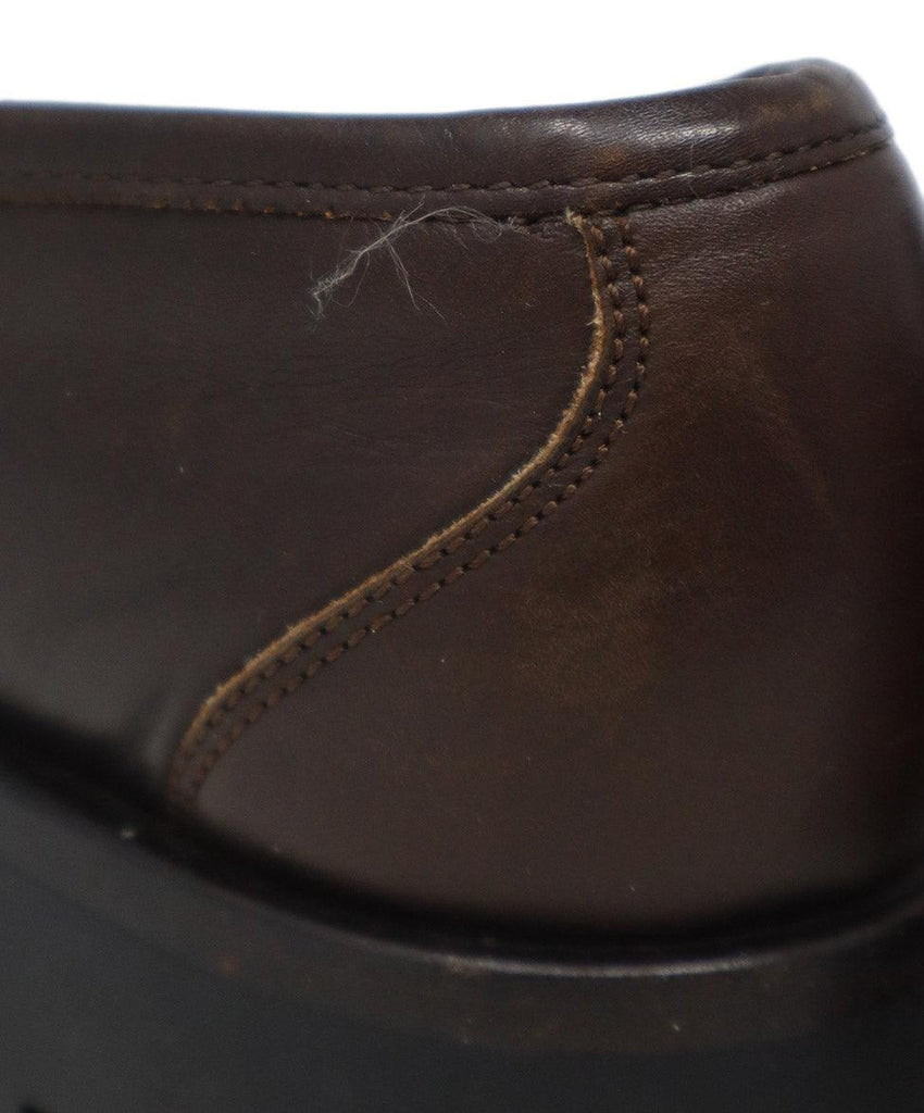 Ferragamo Brown Leather Loafers sz 8 - Michael's Consignment NYC