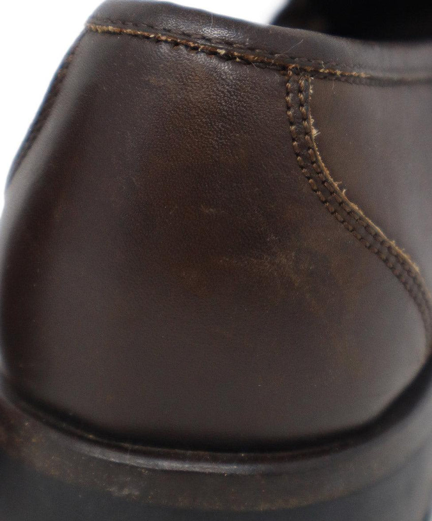 Ferragamo Brown Leather Loafers sz 8 - Michael's Consignment NYC