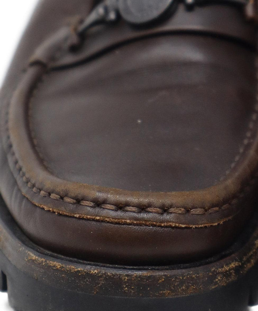Ferragamo Brown Leather Loafers sz 8 - Michael's Consignment NYC