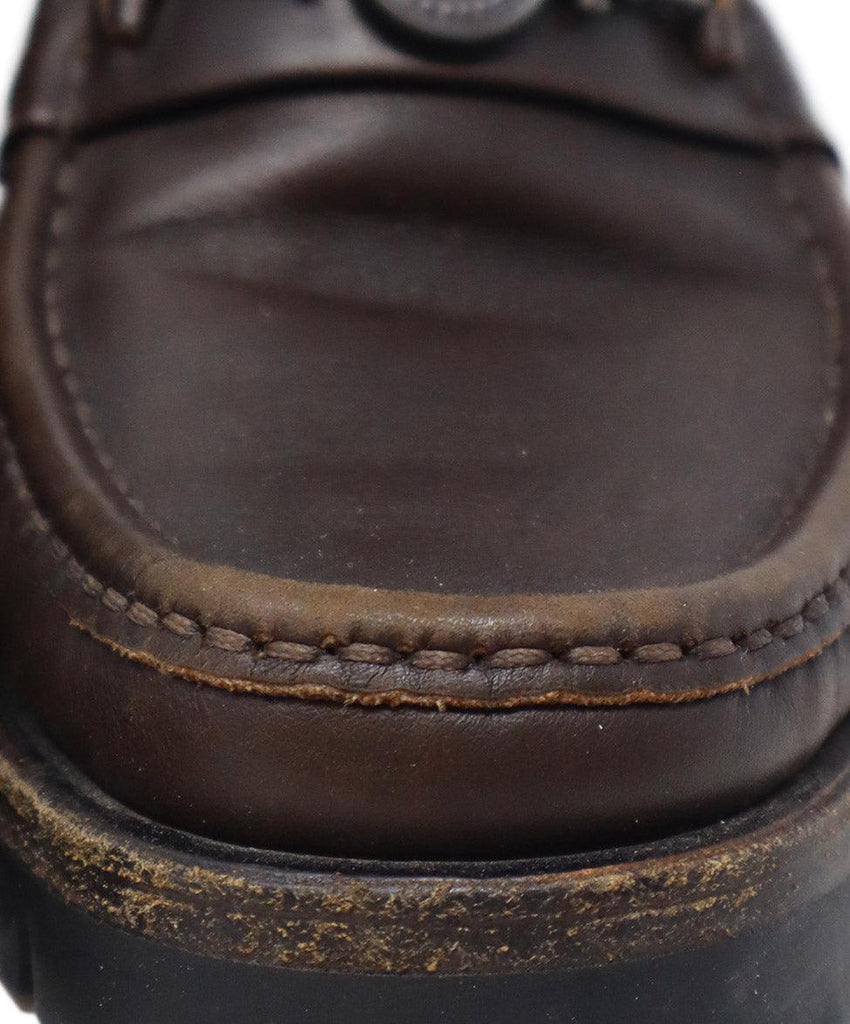 Ferragamo Brown Leather Loafers sz 8 - Michael's Consignment NYC
