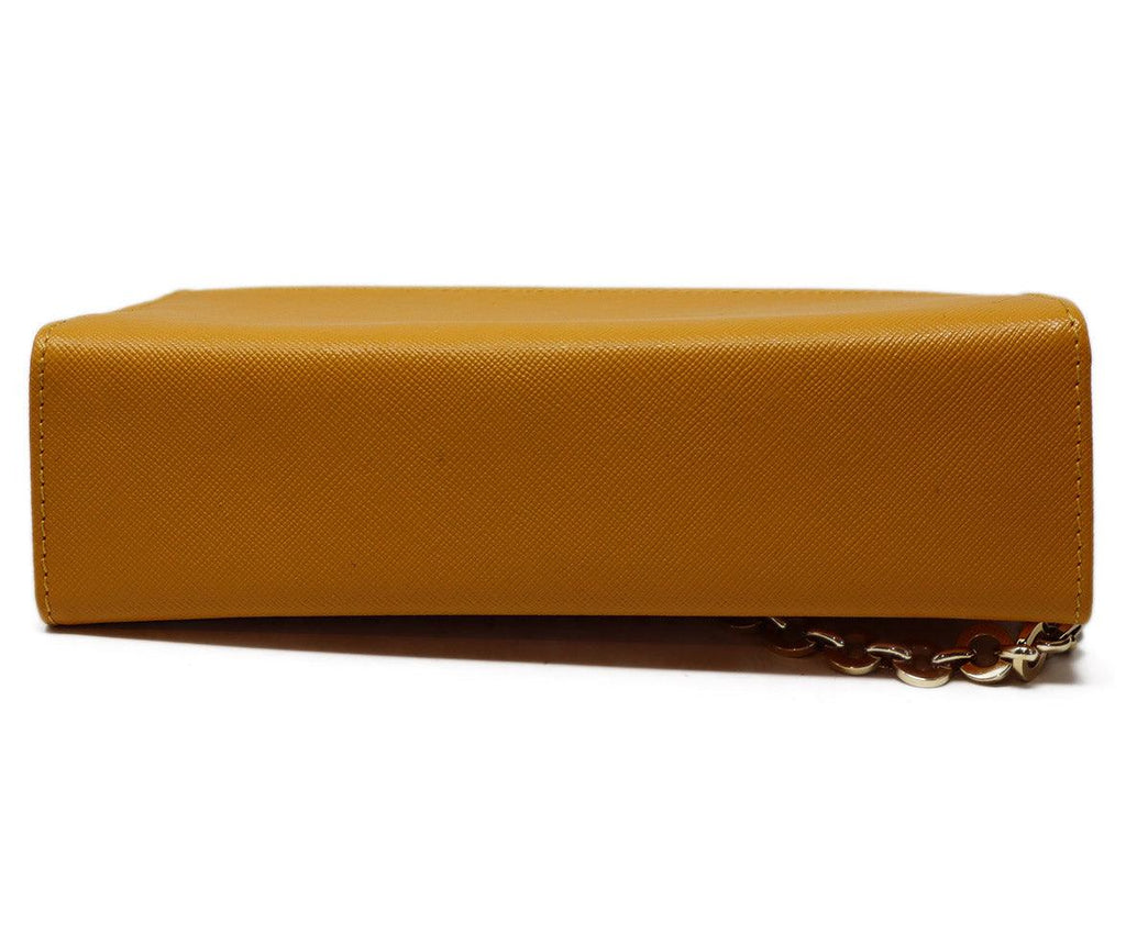 Ferragamo Marigold Leather Shoulder Bag - Michael's Consignment NYC