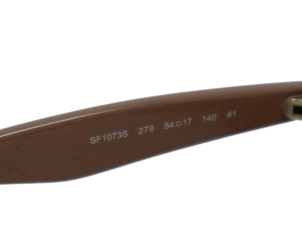 Ferragamo Nude Pink Sunglasses - Michael's Consignment NYC