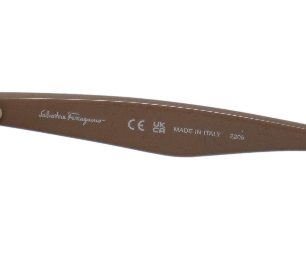 Ferragamo Nude Pink Sunglasses - Michael's Consignment NYC