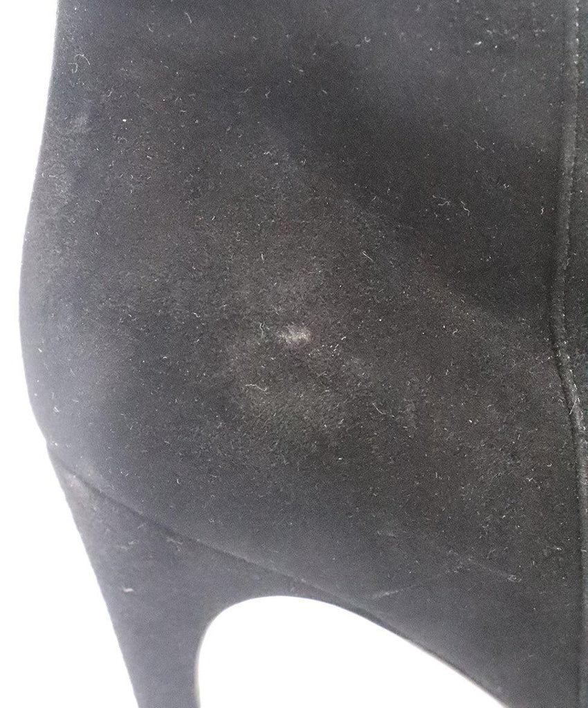 Gianvito Rossi Black Suede Booties sz 9 - Michael's Consignment NYC