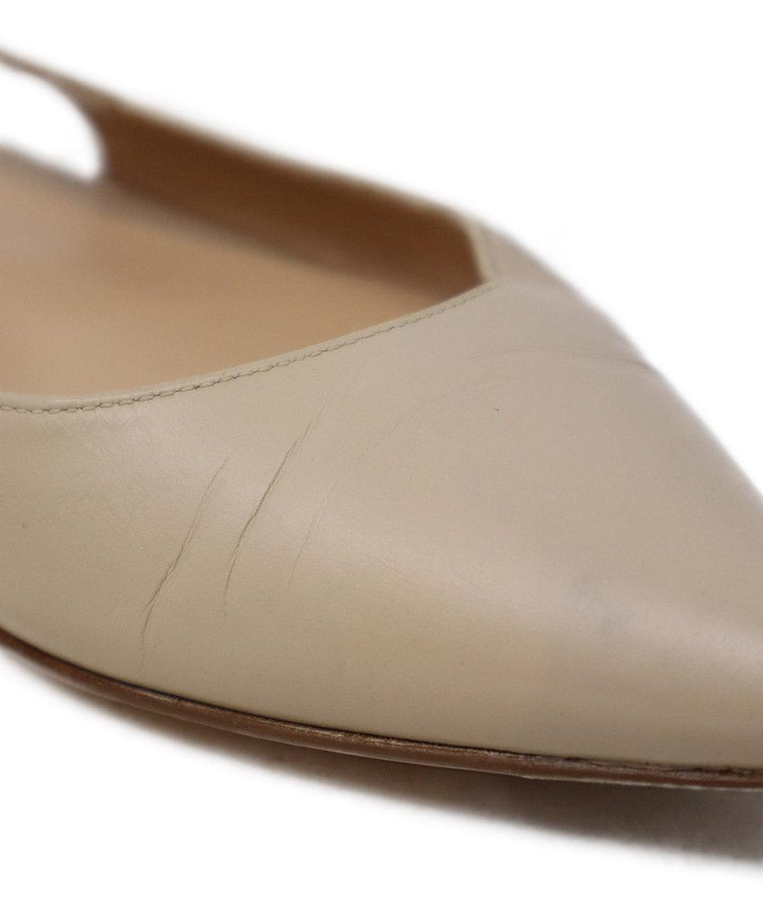 Gianvito Rossi Tan Leather Flats sz 8 - Michael's Consignment NYC