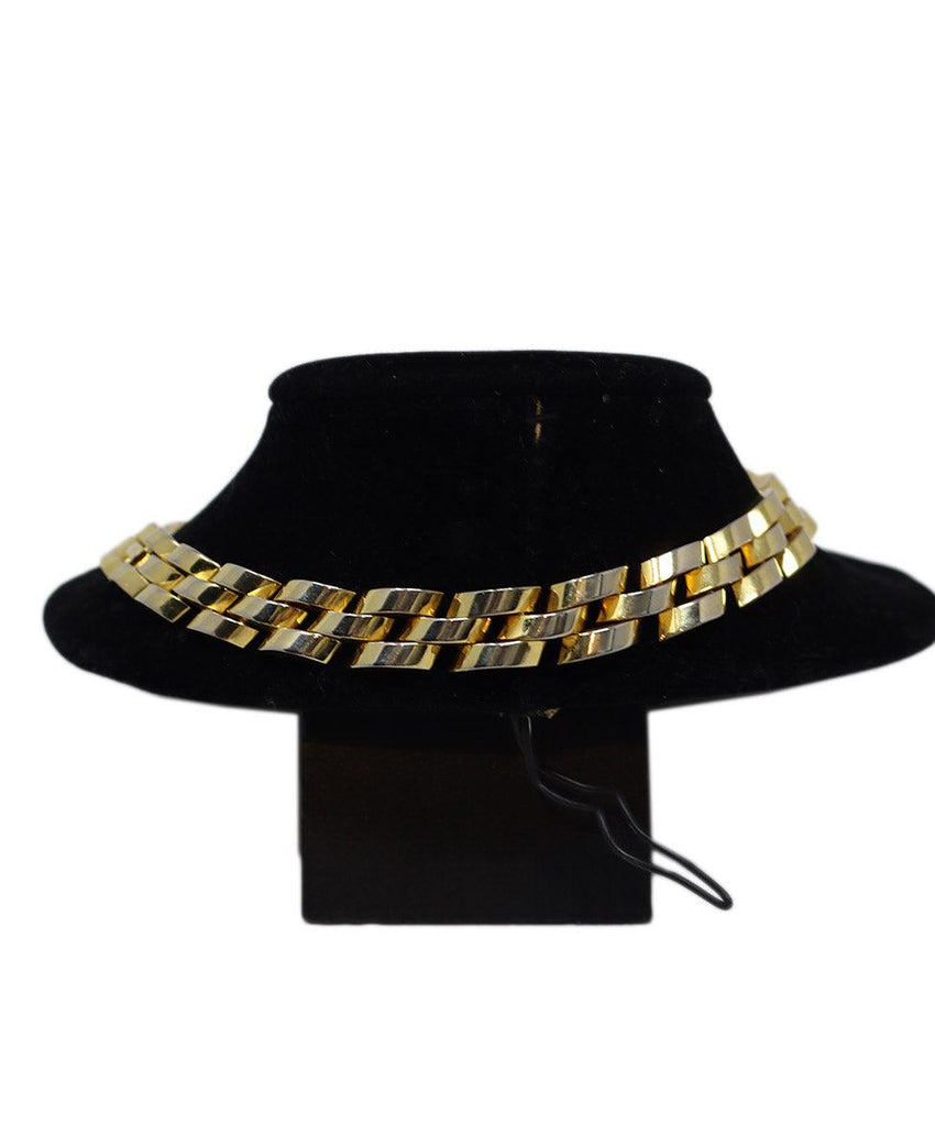 Gold Chain Link Necklace - Michael's Consignment NYC