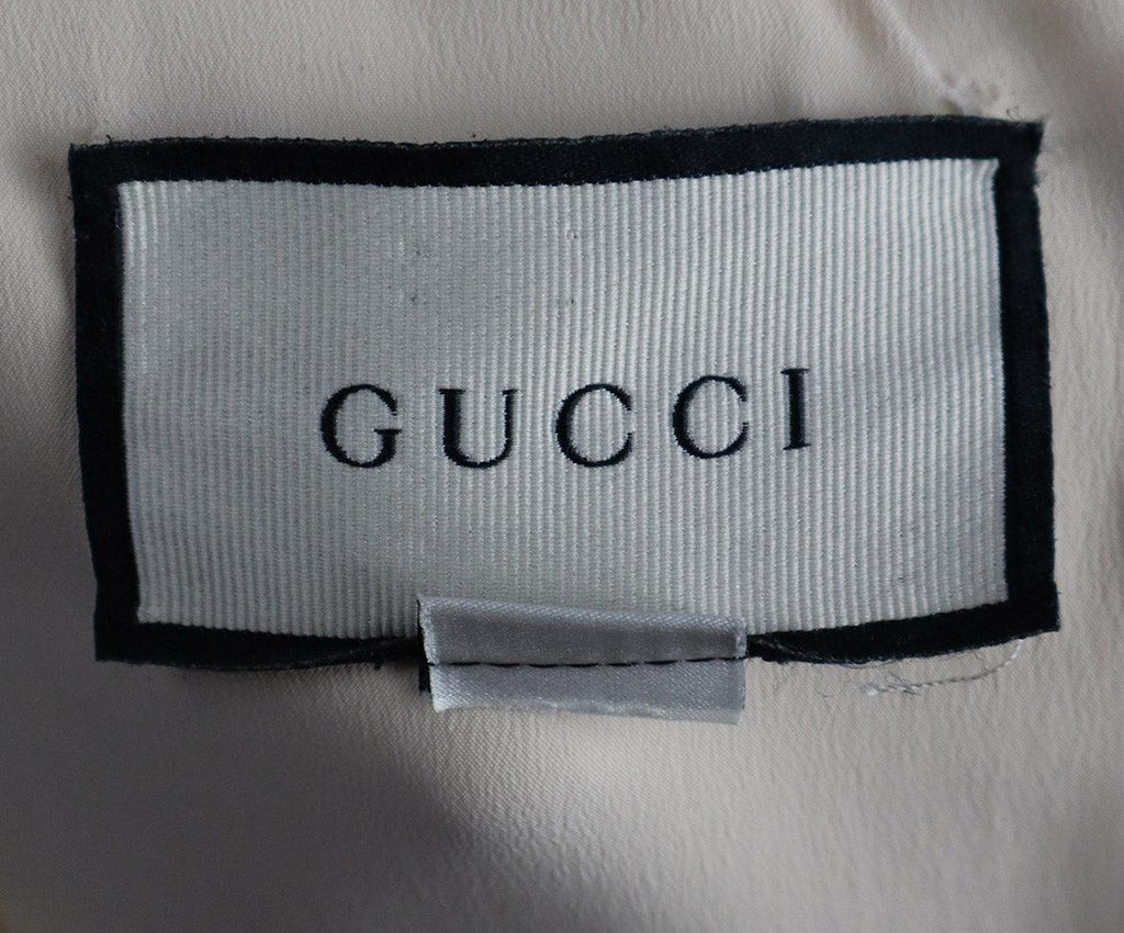 Gucci Cream Red & Navy Striped Dress sz 2 - Michael's Consignment NYC