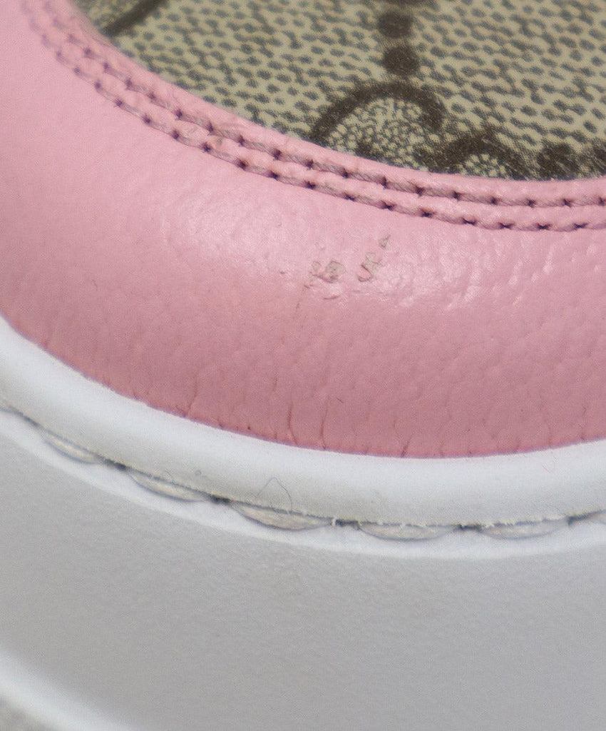 Gucci Multicolor Monogram Leather Sneakers sz 12 - Michael's Consignment NYC