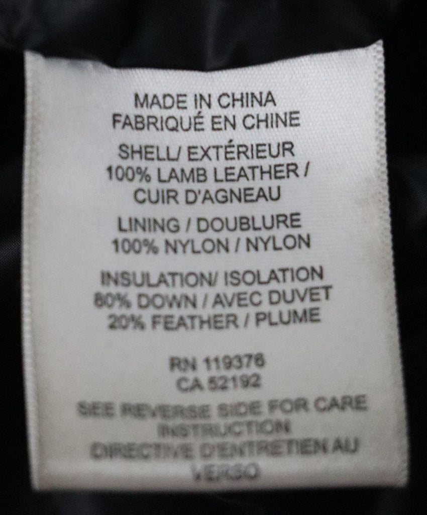 Helmut Lang Black Leather Jacket sz 4 - Michael's Consignment NYC