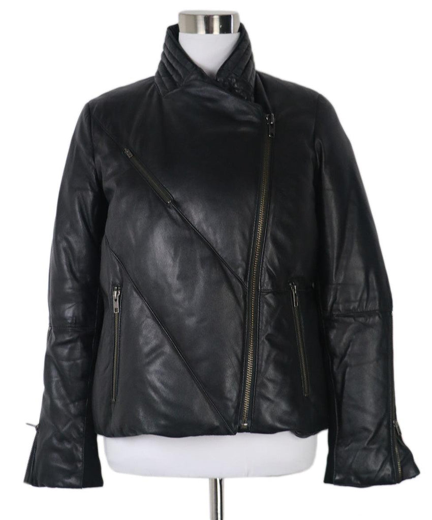Helmut Lang Black Leather Jacket sz 4 - Michael's Consignment NYC