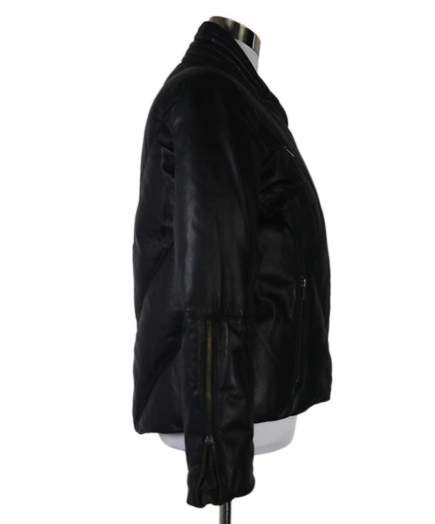 Helmut Lang Black Leather Jacket sz 4 - Michael's Consignment NYC