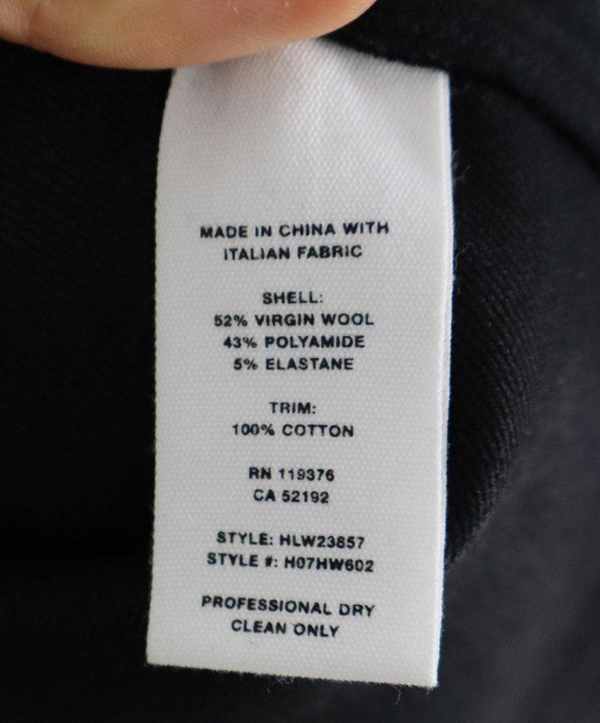 Helmut Lang Black Wool Cutouts Dress sz 8 - Michael's Consignment NYC