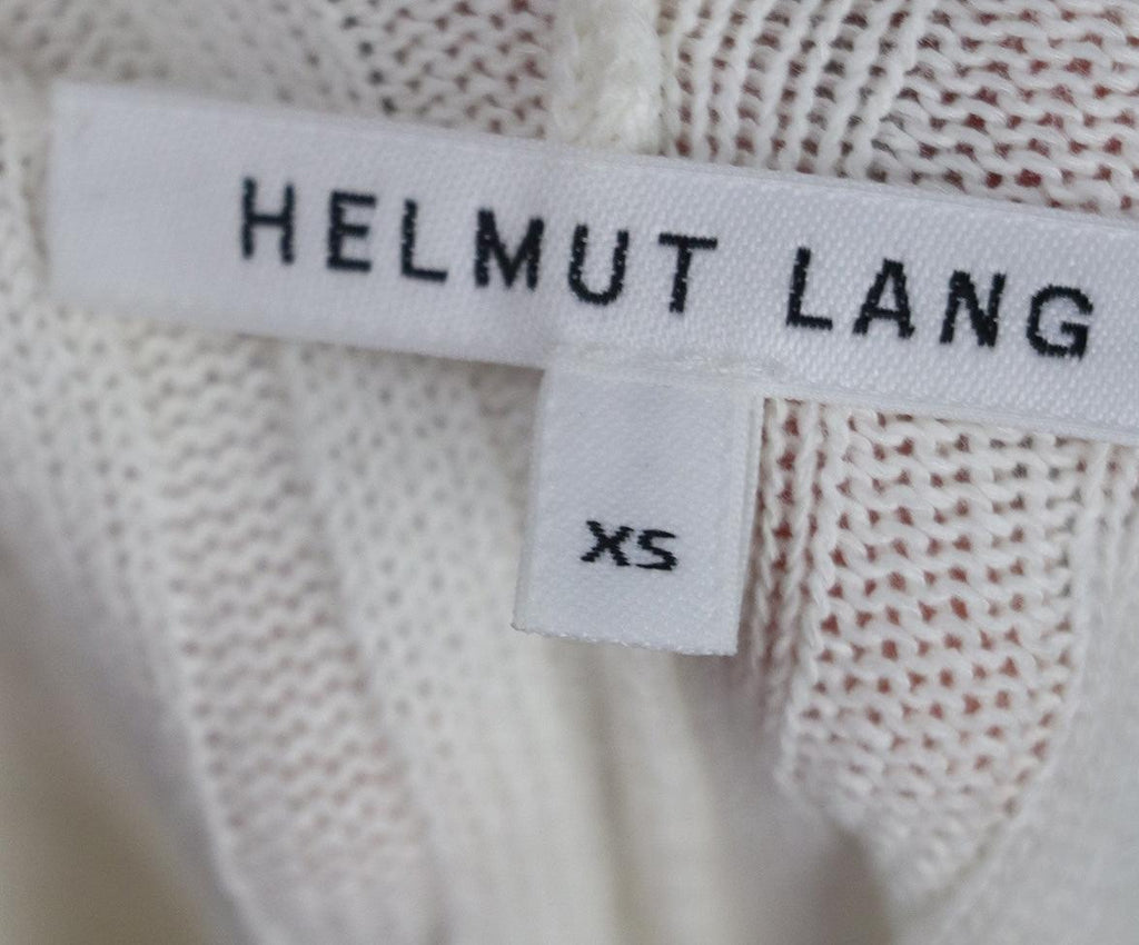 Helmut Lang Ivory Cotton Sweater sz 2 - Michael's Consignment NYC