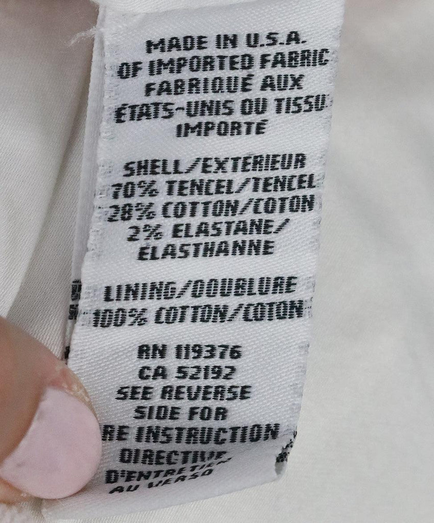 Helmut Lang White Cotton Jacket sz 8 - Michael's Consignment NYC