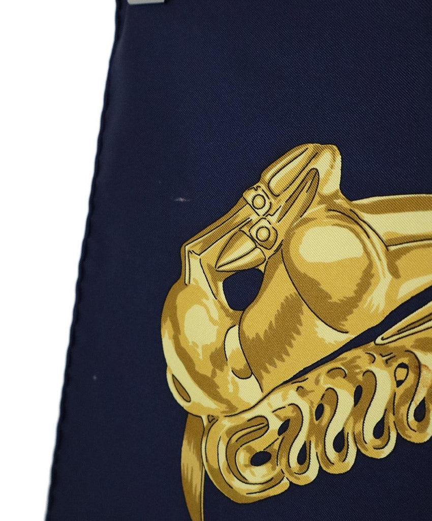 Hermes A Contre-Courant Print Scarf - Michael's Consignment NYC