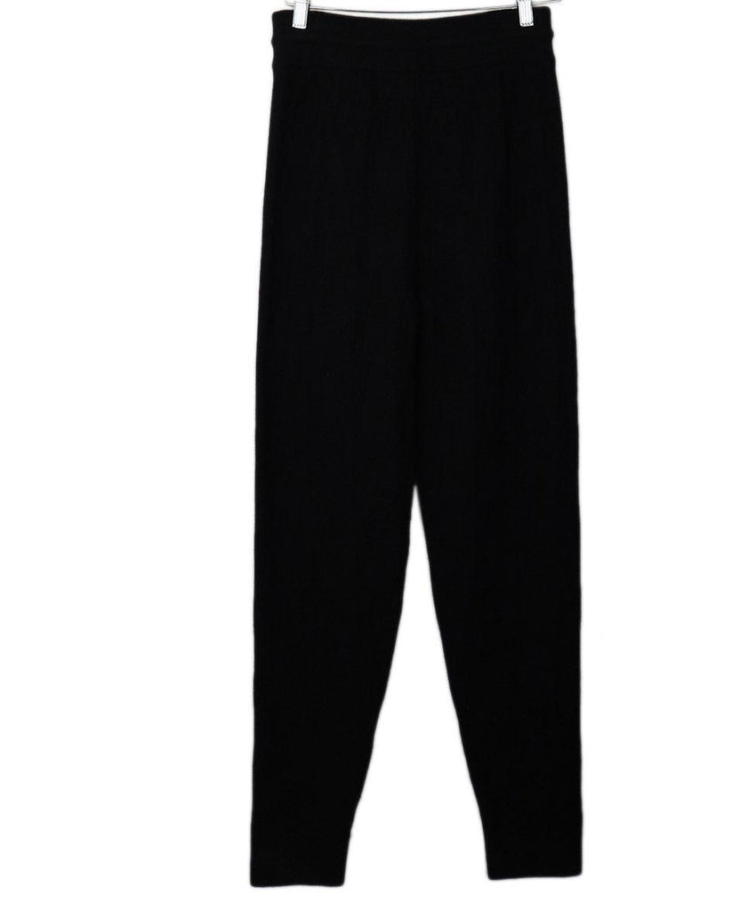 Hermes Black Wool Pants sz 2 - Michael's Consignment NYC