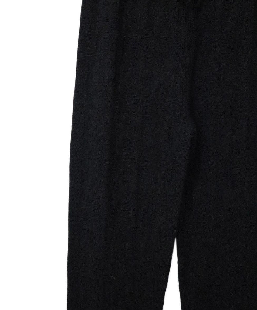 Hermes Black Wool Pants sz 2 - Michael's Consignment NYC